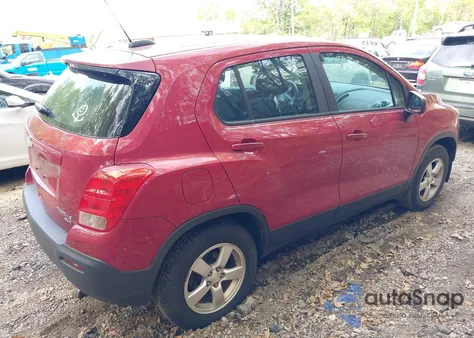 2015 Chevrolet Trax 1Ls z USA, uszkodzony, nr VIN KL7CJPSB0FB198204